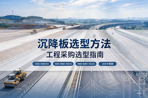 上蔡沉降板选择方法