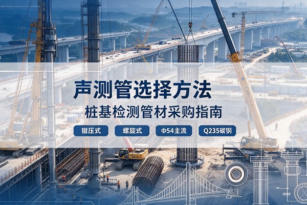 上蔡声测管选型标准