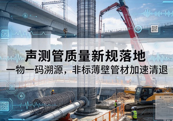 上蔡声测管质量新规落地，一物一码溯源，非标薄壁管材加速清退