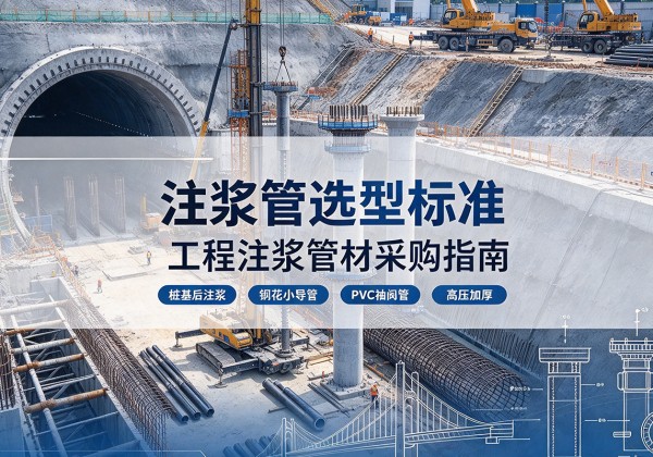 上蔡注浆管选型标准
